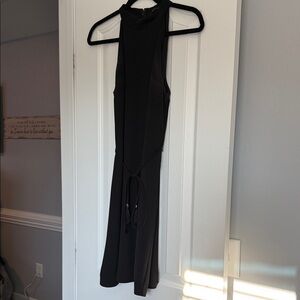 White House Black Market Black Midi Dress